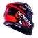Capacete Norisk Fechado  Soul Advance Tokyo - Vermelho