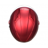 Capacete Helt Aberto Com Óculos Solar Interno Citylight  -  Vermelho Fosco