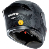 Capacete Bieffe Fechado  B12 Ft Felipe Titto – Preto Fosco