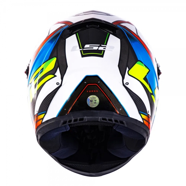 Capacete Ls2 Fechado  Classic Ff358 Xdron - Neon Laranja
