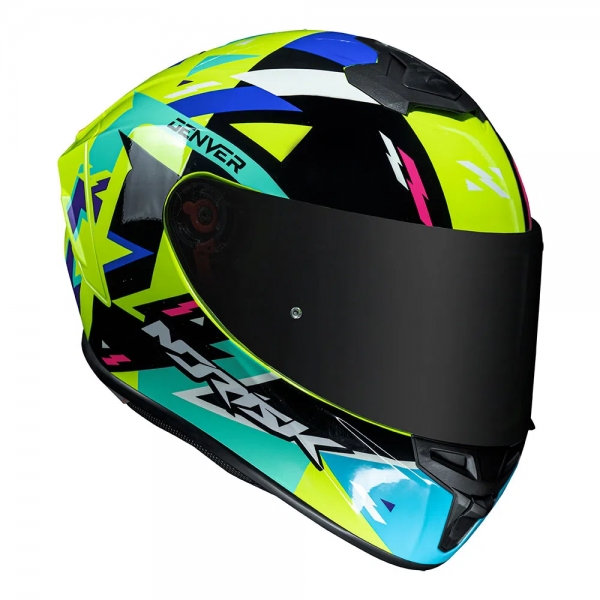 Capacete Norisk Fechado  Supra Denver -  Amarelo