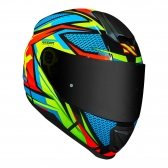 Capacete Norisk Fechado   Razor Sharp - Amarelo