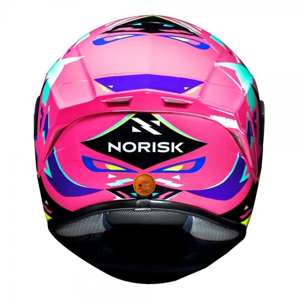 Capacete Norisk Fechado  Supra Denver - Rosa