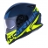 Capacete Norisk Fechado  Soul Advance Manty – Azul Fosco / Amarelo