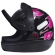 Capacete Taurus Fechado  San Marino Femme - Preto / Rosa