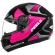 Capacete Peels Fechado  Spike Lup - Preto / Rosa