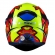 Capacete Ls2 Fechado  Classic Ff358 Tribal -  Amarelo