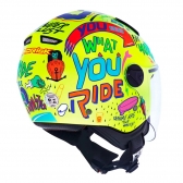 Capacete Norisk Aberto Orion Free -Amarelo