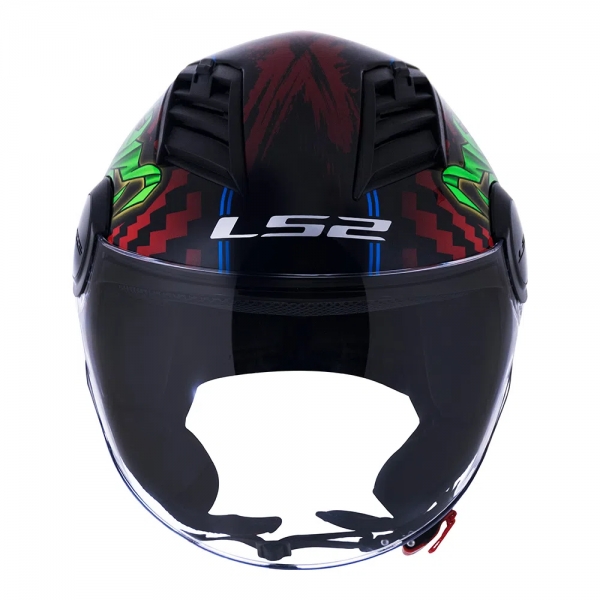 Capacete Ls2 Aberto Airflow Happy Dreams - Preto