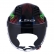 Capacete Ls2 Aberto Airflow Happy Dreams - Preto