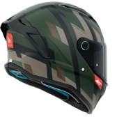Capacete Mt Fechado Capacete Mt Stinger 2 Register D16 - Verde Militar Fosco