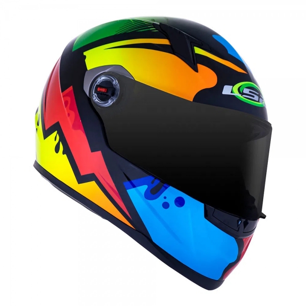 Capacete Ls2 Fechado  Classic Ff358 Masterpiece -  Amarelo