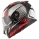 Capacete Givi Fechado Com Óculos Solar Interno 50.5 Stoccarda Blade - Preto / Vermelho