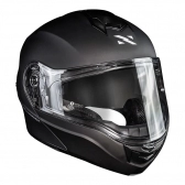 Capacete Norisk Articulado Com Óculos Solar Interno Motion  -  Preto Fosco