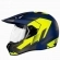 Capacete Esportivo Bieffe 3 Sport React Cross Trilha C/ Viseira – Azul / Amarelo