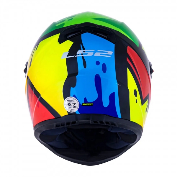 Capacete Ls2 Fechado  Classic Ff358 Masterpiece -  Amarelo
