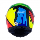 Capacete Ls2 Fechado  Classic Ff358 Masterpiece -  Amarelo
