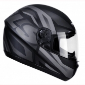 Capacete Peels Fechado  Spike Maxi - Preto Fosco / Grafite