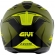 Capacete Givi Aberto Com Óculos Solar Interno X22 Planet Hyper - Preto/Verde Militar/Amarelo