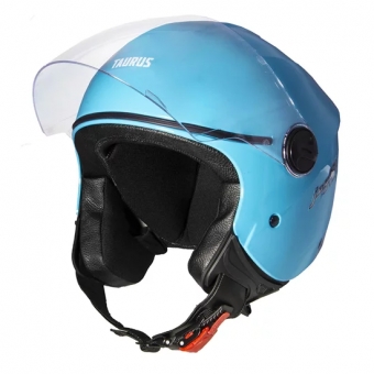Capacete Taurus Aberto Joy23 Summer Vibe - Azul