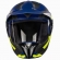Capacete Esportivo Bieffe 3 Sport React Cross Trilha C/ Viseira – Azul / Amarelo