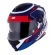Capacete Norisk Articulado  Route Ff345 Speedmax – Azul Fosco/Branco