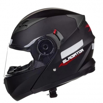 Capacete Texx Articulado Gladiator – Preto Fosco
