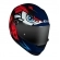 Capacete Ls2 Fechado  Classic Ff358 Tribal -  Laranja