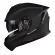Capacete Norisk Articulado Com Óculos Solar Interno Motion  -  Preto Fosco