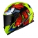 Capacete Ls2 Fechado  Classic Ff358 Tribal -  Amarelo