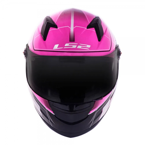 Capacete Ls2 Fechado Classic Ff358 Ultra - Rosa