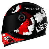 Capacete Ls2 Fechado Classic Ff358 Bullet -  Vermelho