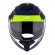 Capacete Norisk Articulado  Route Ff345 Speedmax – Azul Fosco/ Amarelo