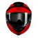 Capacete Norisk Articulado Com Óculos Solar Interno Route Ff345 Charge -  vermelho / Preto