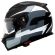 Capacete Givi 50.5 Sport Fechado Com Óculos Solar Interno - Preto / Cinza / Branco Fosco