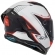 Capacete Mt Fechado Capacete Mt Stinger 2 Sr A5 - Branco / Vermelho Brilho