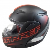 Capacete Taurus Articulado Zarref New Neon – Preto Fosco / Rosa