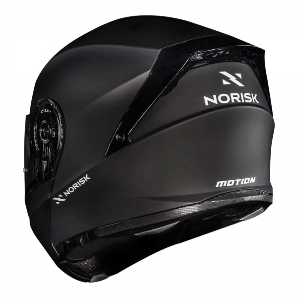 Capacete Norisk Articulado Com Óculos Solar Interno Motion  -  Preto Fosco