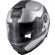 Capacete Givi Articulado Com Óculos Solar Interno X21 Spirit - Prata Fosco/ Titanium / Preto
