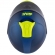 Capacete Givi Articulado Com Óculos Solar Interno X21 Spirit  - Azul Fosco/ Azul Claro/ Amarelo