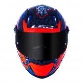 Capacete  Ls2 Fechado Classic Ff358 Veloxer - Laranja