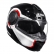 Capacete Ls2 Articulado Com Óculos Solar Interno Scope Arch -  Branco/Vermelho
