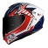 Capacete Norisk Fechado Lap Usa  - Branco / Azul
