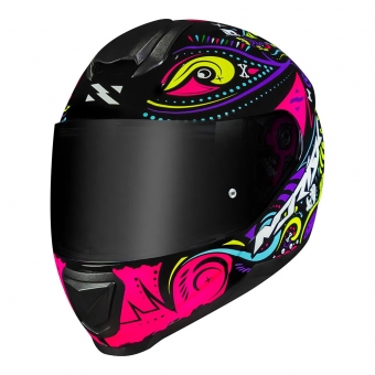 Capacete Norisk Fechado Razor Circus -  Rosa