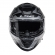 Capacete Ls2 Fechado Com Óculos Solar Interno Ff800 Storm Faster -  Preto / Grafite / Cinza