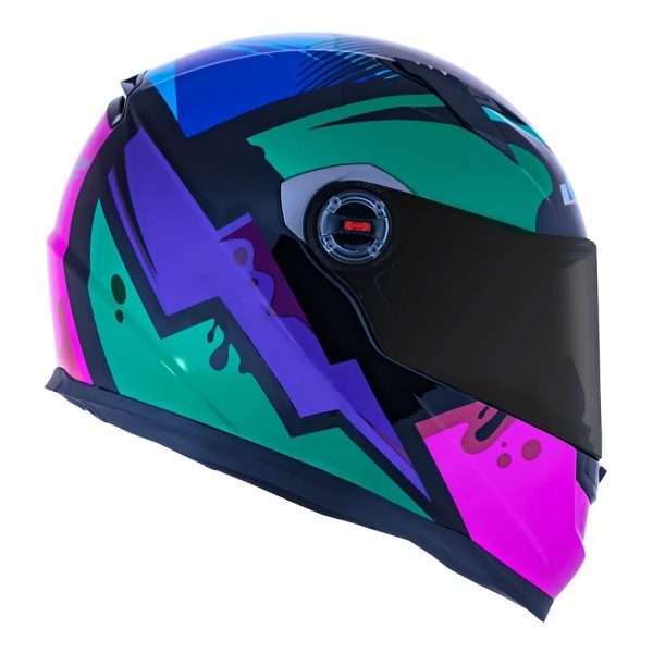 Capacete Ls2 Fechado Classic Ff358 Masterpiece -  Azul