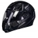 Capacete Peels Articulado Com Óculos Solar Interno Urban U-Rb2 Dynamic - Preto Fosco / Grafite