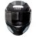Capacete Givi 50.5 Sport Fechado Com Óculos Solar Interno - Preto / Cinza / Branco Fosco
