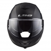 Capacete Ls2 Articulado Com Óculos Solar Interno Valiant Monocolor - Preto Fosco