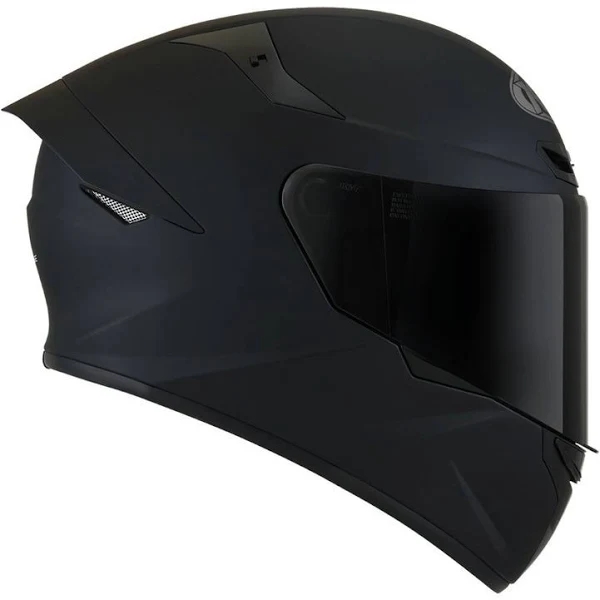 Capacete  Kyt Fechado Tt Course Plain Matt Black - Preto Fosco